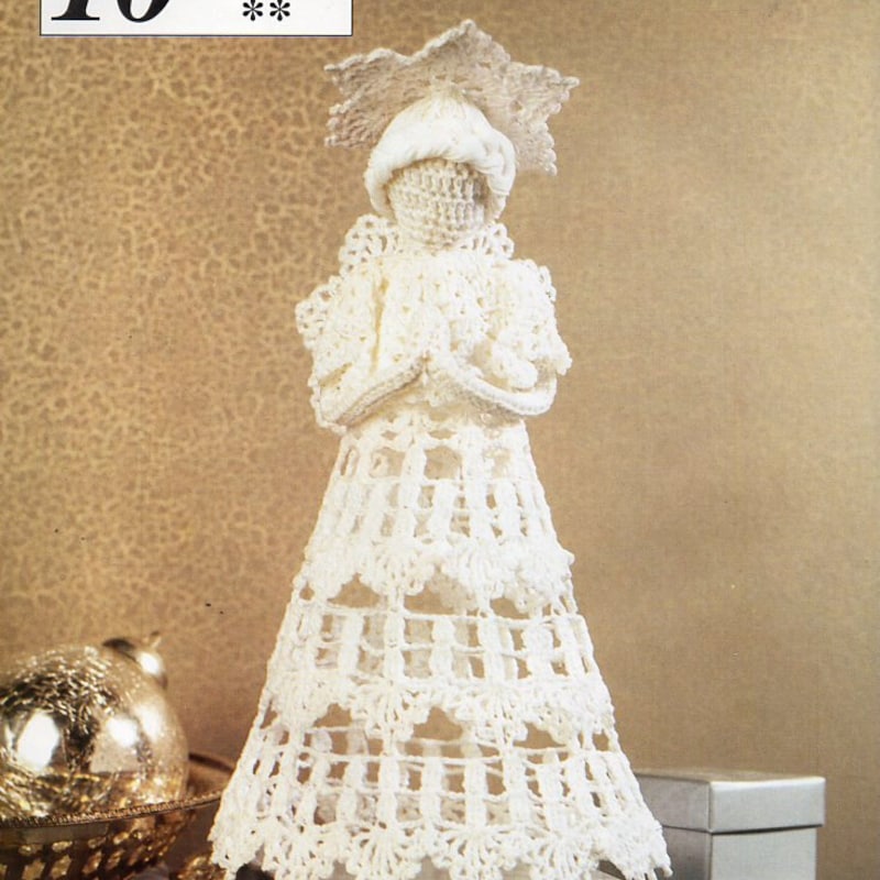 Vintage Angel Tree Topper - Etsy