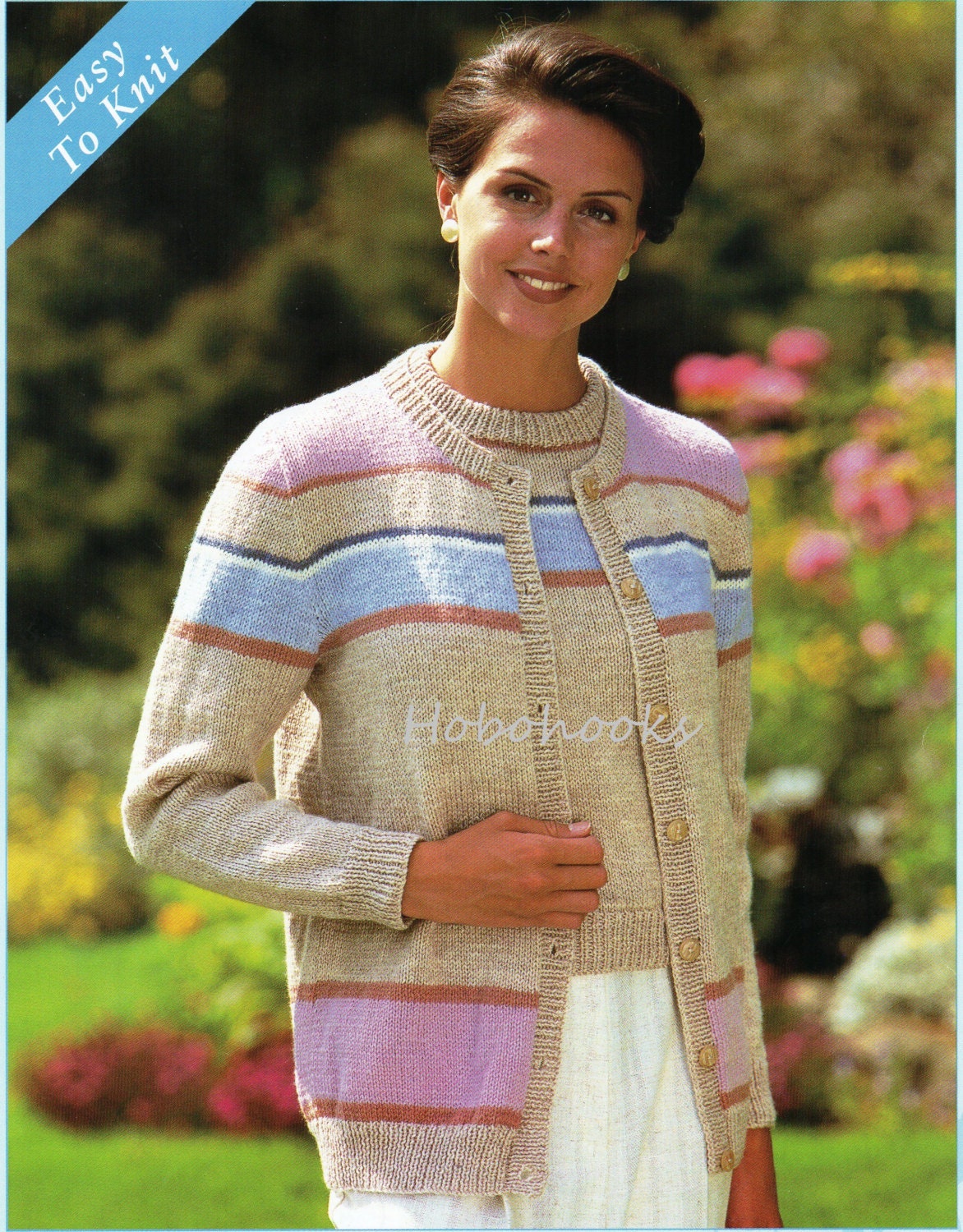 Womens Sweater Cardigan Twin Set Knitting Pattern Pdf Ladies - Etsy Canada