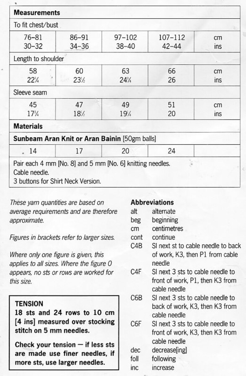Womens Mens Aran Polo Shirt Sweater Knitting Pattern PDF - Etsy UK