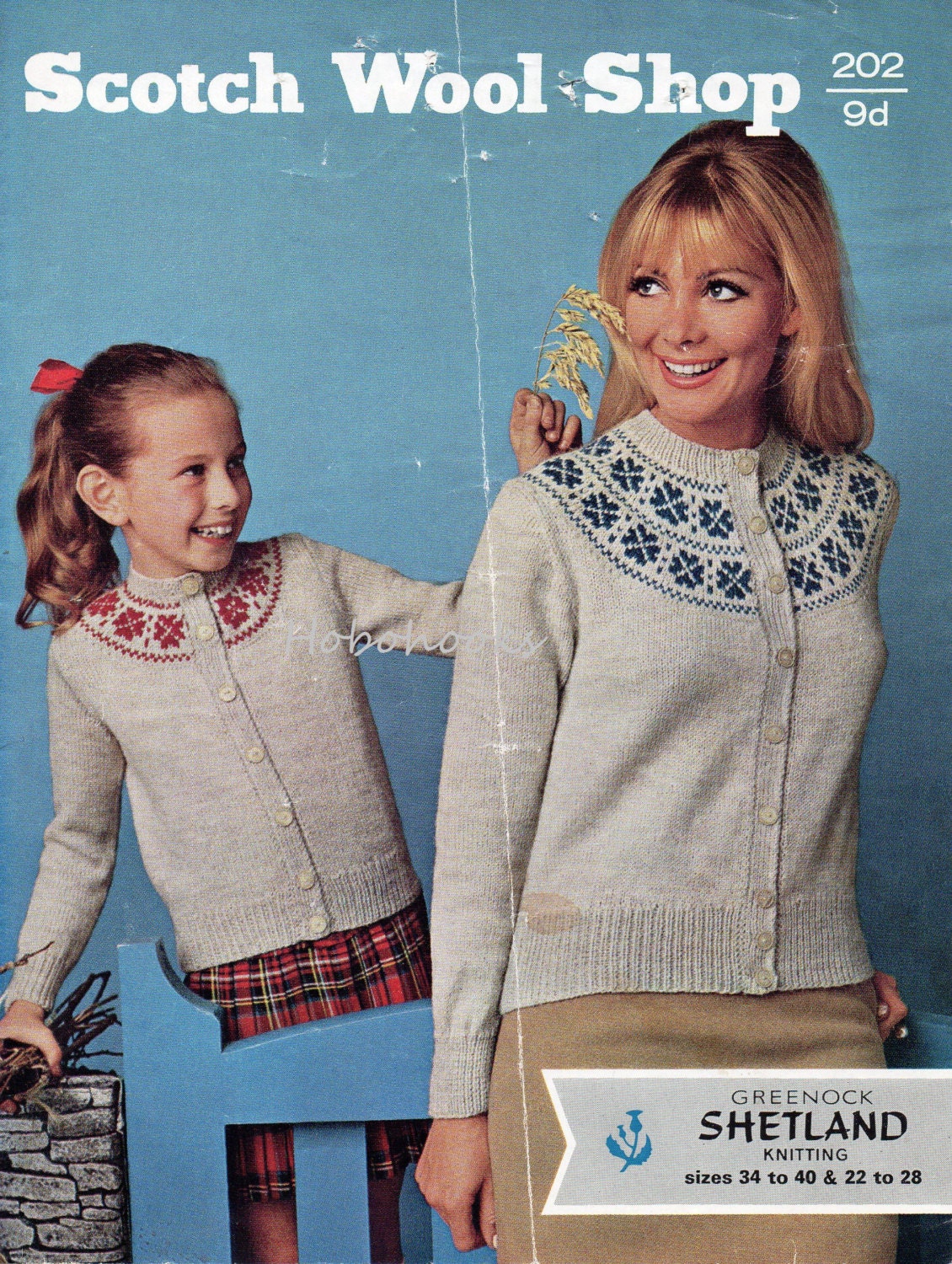 fair isle cardigan girls