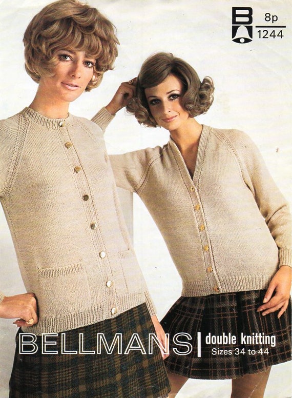 Vintage Womens Classic Cardigan 