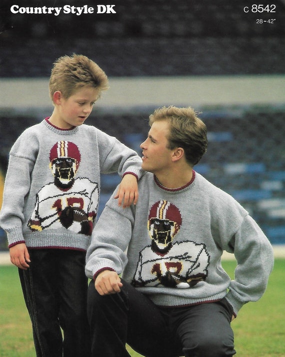 Mens Boys American Football Sweater 
