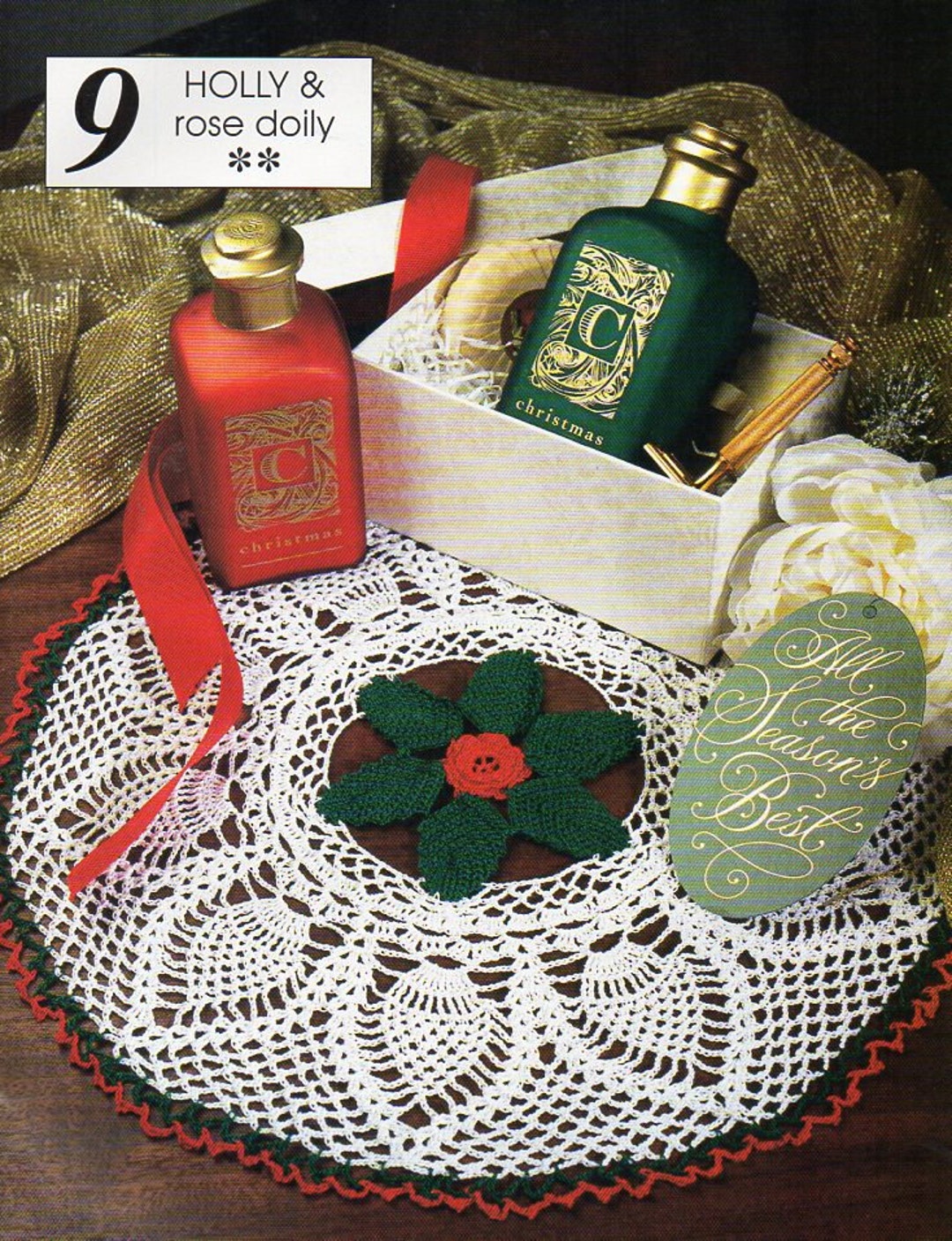 CHRISTMAS DOILY CROCHET PATTERN FREE PDF visual data 4