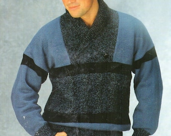 Color Block Sweater Men - Etsy