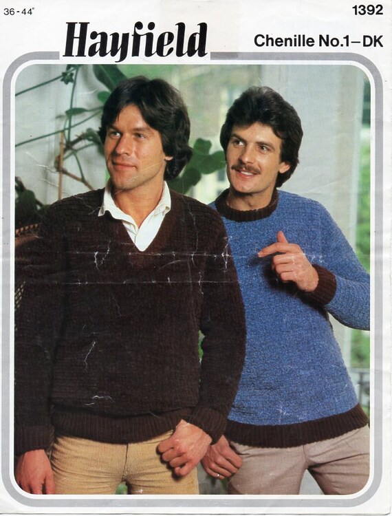 mens chenille jumper