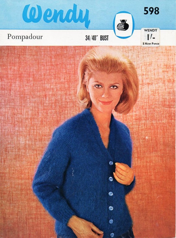 etsy mohair cardigan