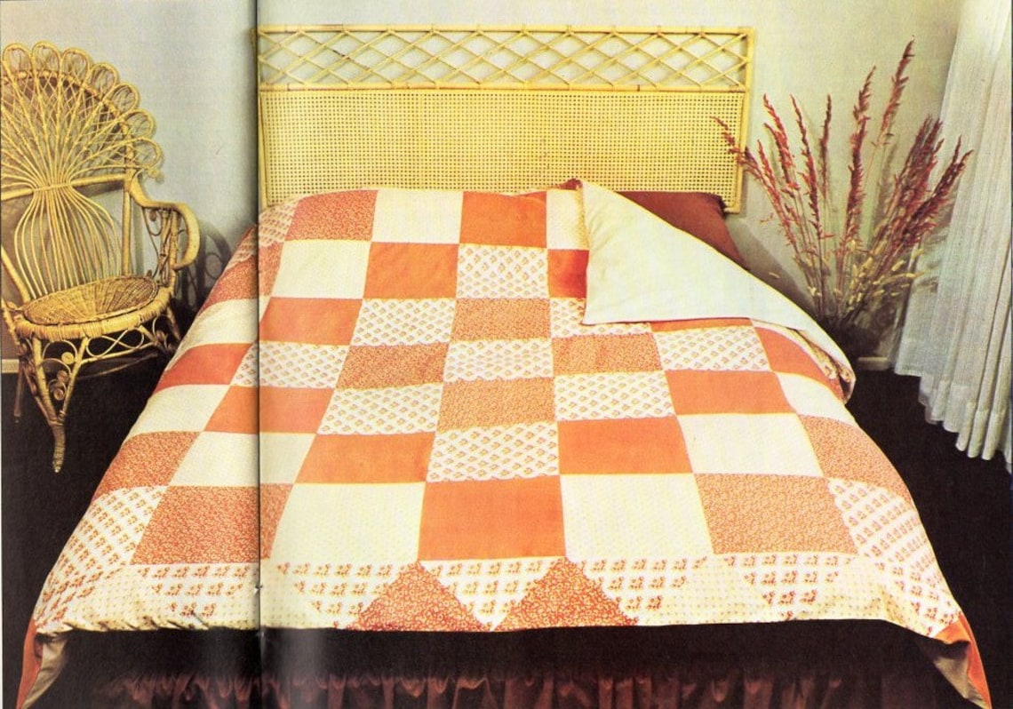 Patchwork Duvet Cover Sewing Pattern Pdf Instructions How to Etsy UK