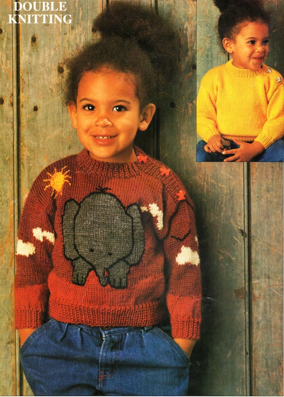 Baby Elephant Sweater Knitting Pattern 