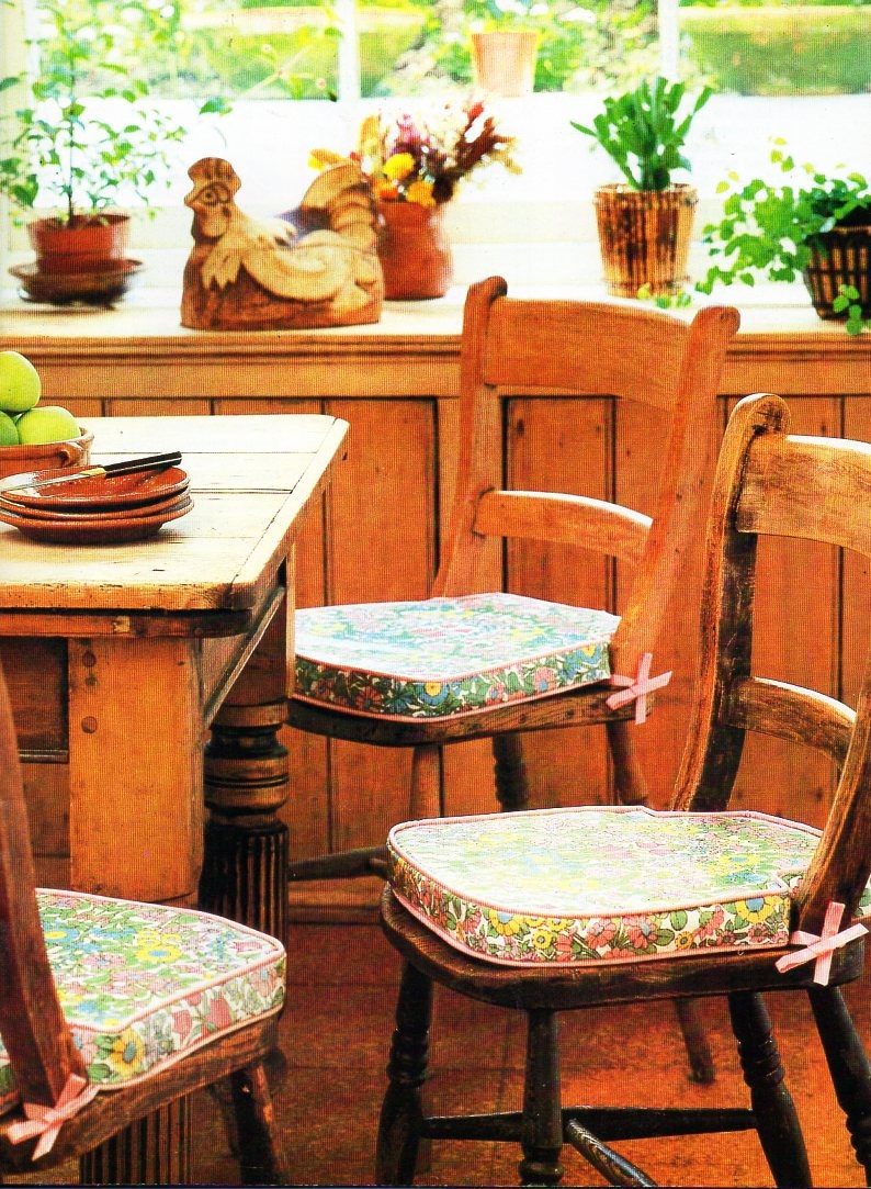 Chair Cushions Sewing Pattern PDF Tutorial Instructions to Etsy UK