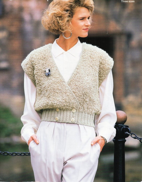 boucle vest womens