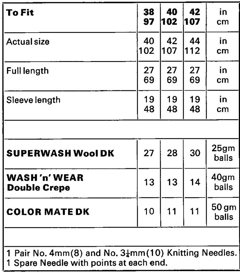 vintage mens aran sweater knitting pattern pdf mans cable jumper crew neck 38-42 inch DK light worsted 8ply PDF Instant Download