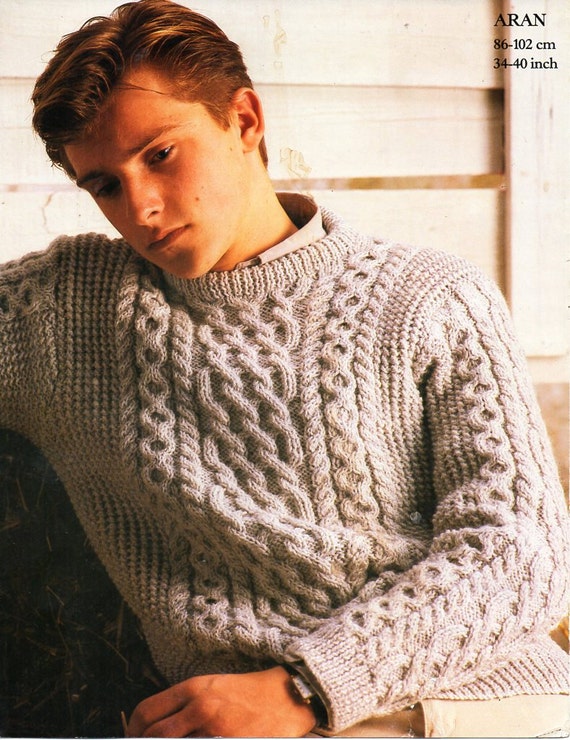 Free Knitting Patterns Mens Jumpers To Download - Mikes Natura