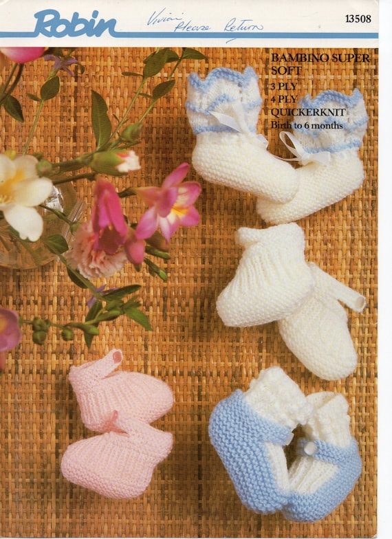 Baby Socks Pattern Download