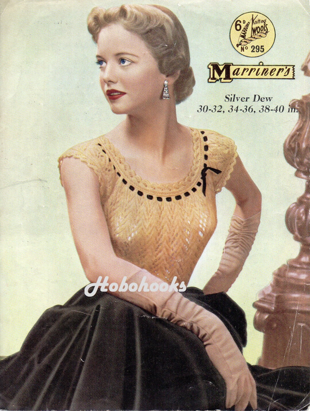 Vintage Womens Top Wrap Knitting Pattern Pdf Ladies Short Sleeve Top ...