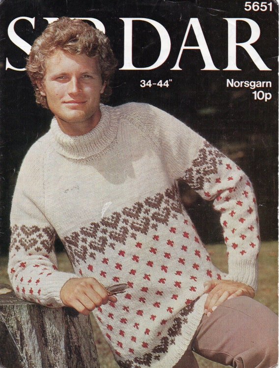 knitting patterns for fair isle sweaters
