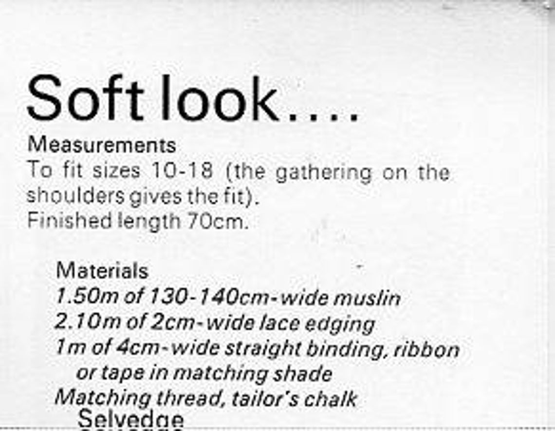 Womens Blouse & Tunic Sewing Pattern PDF Chart Instructions to Etsy