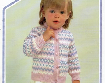 Fair Isle Cardigan - Etsy