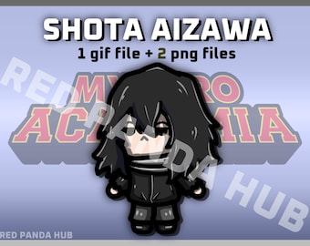 Chibidi - MHA - Shota Aizawa (1 gif and 2 png)