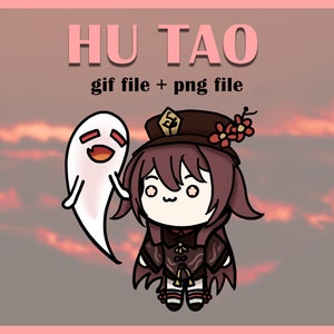 Hu Tao Music Sticker - Hu Tao Music Music Notes - Discover & Share GIFs