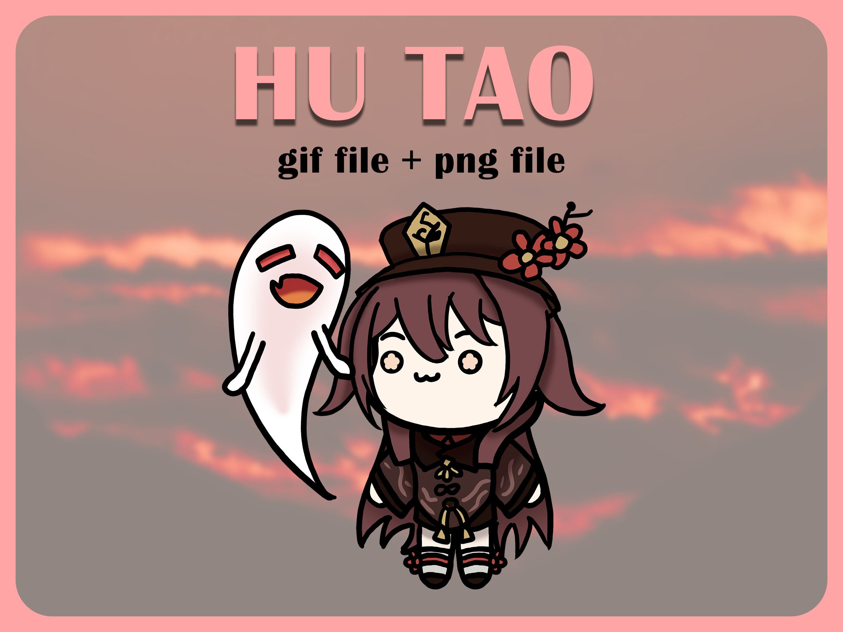 Chibi Hutao Discord Profile Picture/Sticker by korikuma on DeviantArt