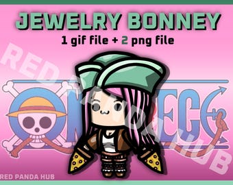 Chibidi - One Piece - Jewelry Bonney (2 gif and 2 png)