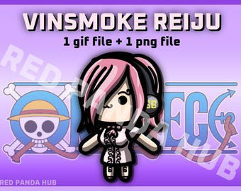 Chibidi - One Piece - Vinsmoke Reiju (1 gif and 1 png)