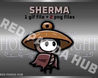 Chibidi - Hollow Knight - Sherma (1 gif and 2 png)
