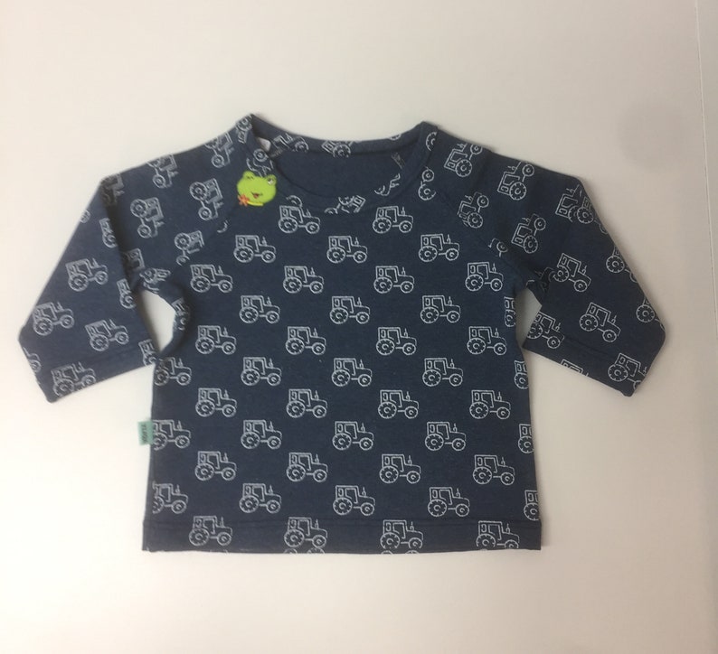 top with tractors Sweater t-shirt size 4-6 months
