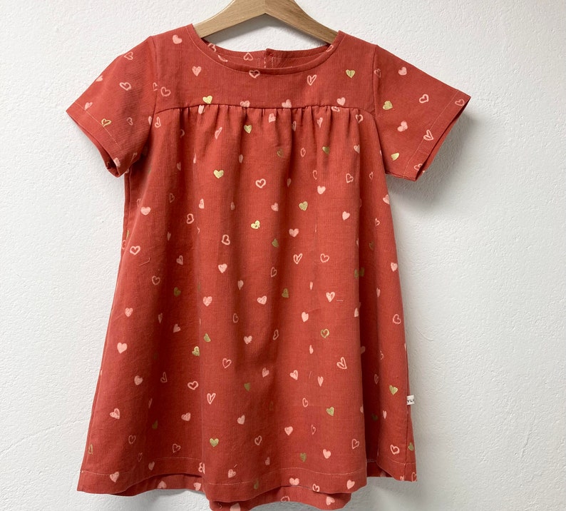 Dress in babycord size 4-5 years