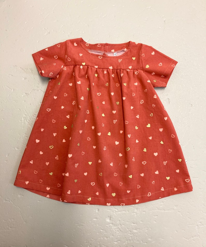 Dress in babycord size 4-5 years