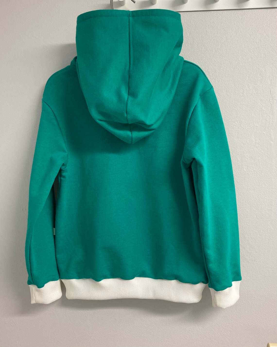 Hoodie Sweater Emerald Green Size 5-6 Years - Etsy