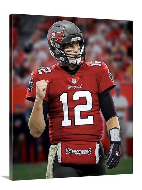 Tom Brady Tampa Bay Buccaneers Canvas 16x20 Footba