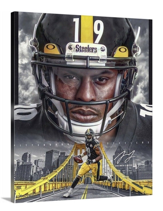 Juju Smith-Schuster Canvas 16x20 Pittsburgh Steele