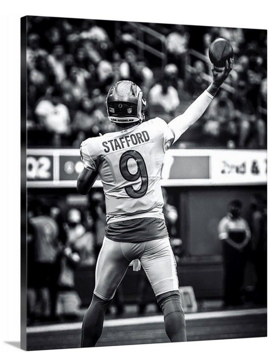Matthew Stafford Canvas 16x20 NFL LA Rams Las Ange