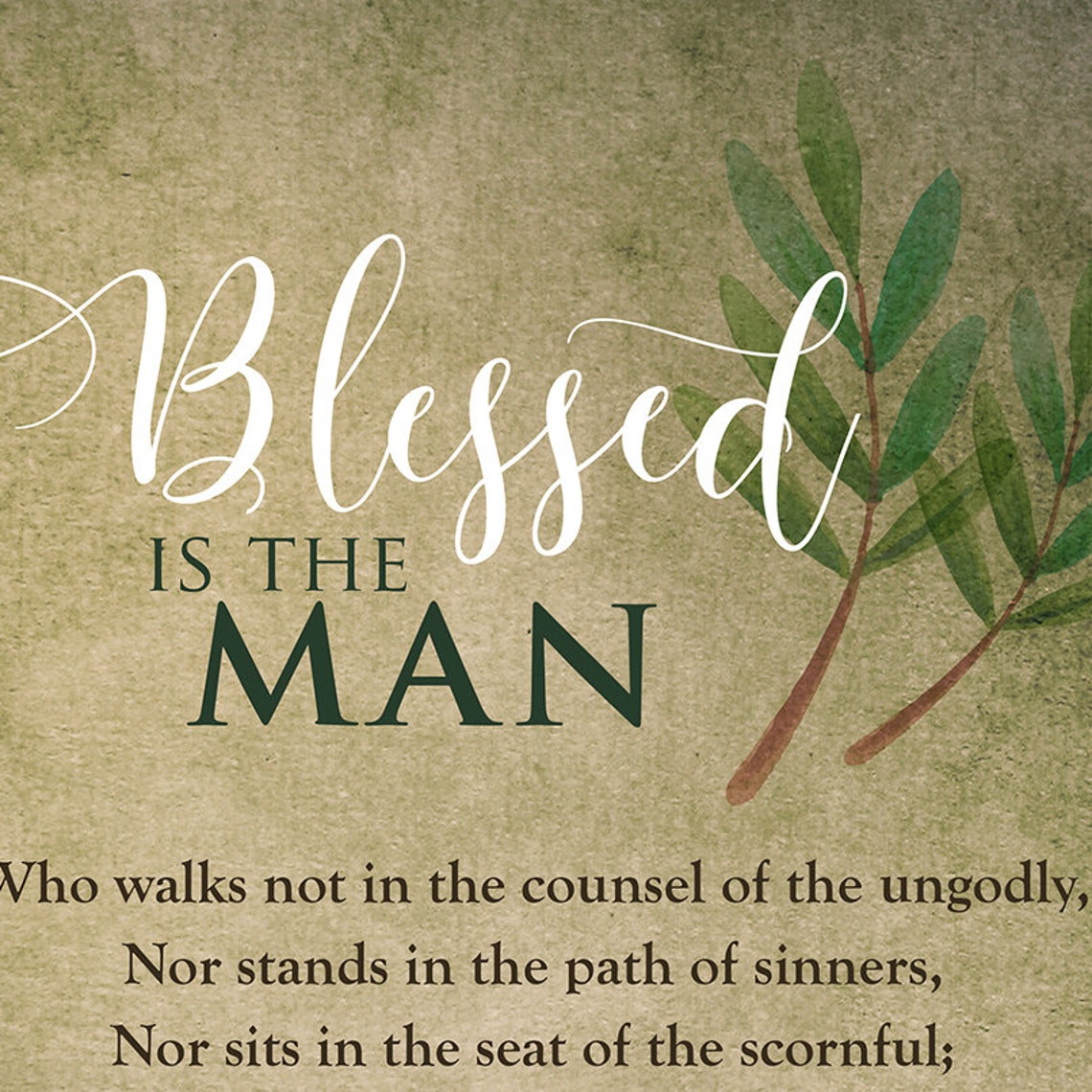 Psalm 1 1 3 Blessed Is The Man Shall Prosper Father s Day Verse Extra 