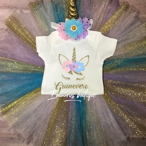 Magical horse birthday outfit