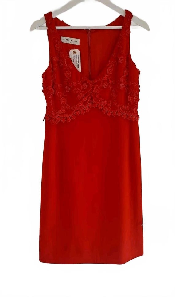 Vintage Karen Millen Red Lace Pencil Dress: Fitted Designer Dress, UK 8-10 - Etsy Israel Vintage Karen Millen Red Lace Pencil Dress: Fitted Designer Dress, UK 8-10 - Etsy Israel