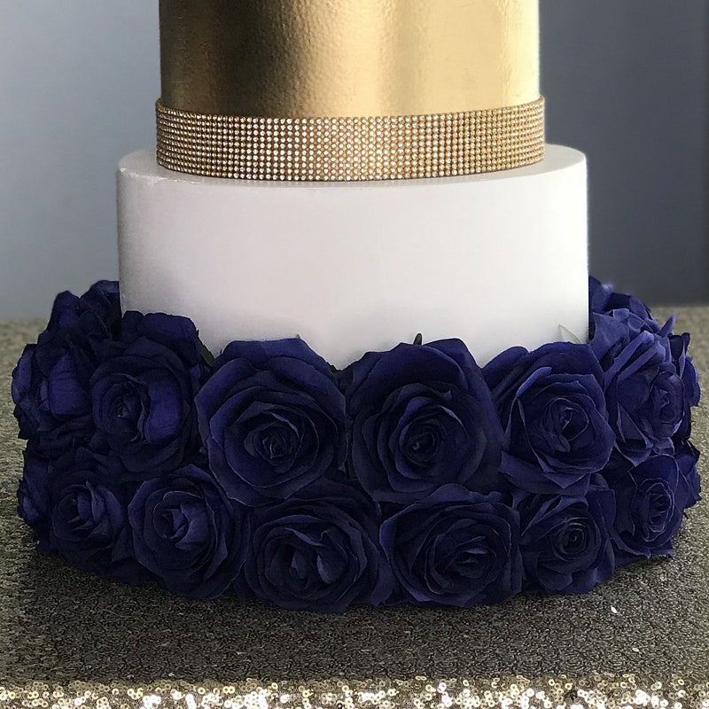 Blue Cake Stand - Etsy