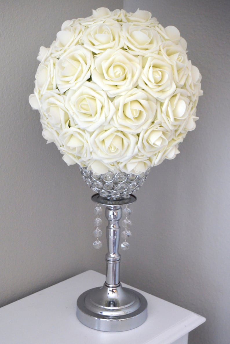 Autres Wedding Kissing Ball Fait Main Fleur Rose Pomander