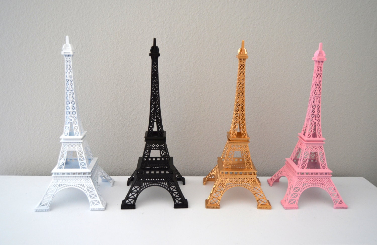 Pieza Central De La Torre Eiffel Decoracion Tematica Etsy