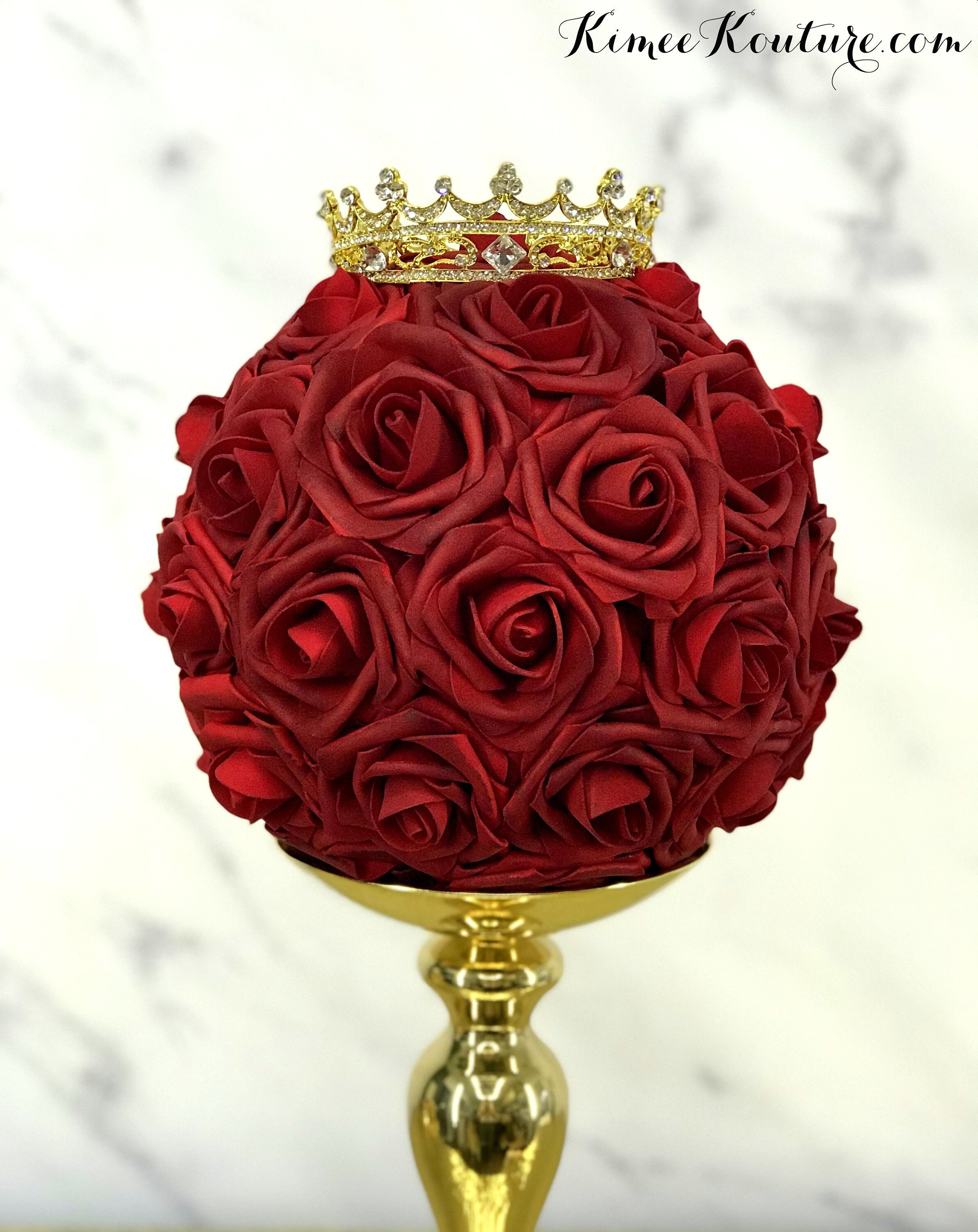 GOLD CROWN Centerpiece. Sweet 16. Quinceañera. Princess Etsy