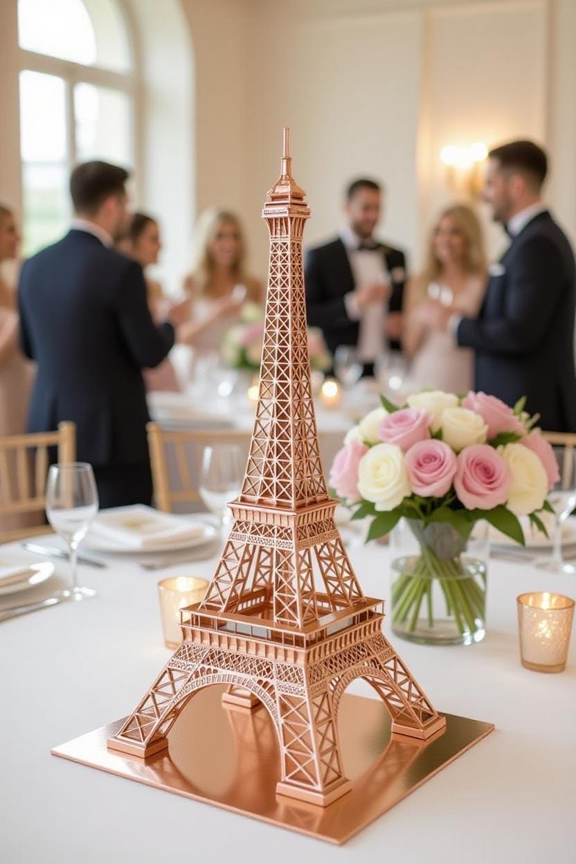 ❀ℳ's Gracy❀ Rose ×Eiffel Tower Dress Roses at the Eiffel Tower in Paris