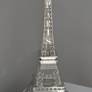 Eiffel Tower Centerpiece. Parisians Theme Decor. Paris Wedding Decor. French inspired centerpiece. Pick Your Color. image 3