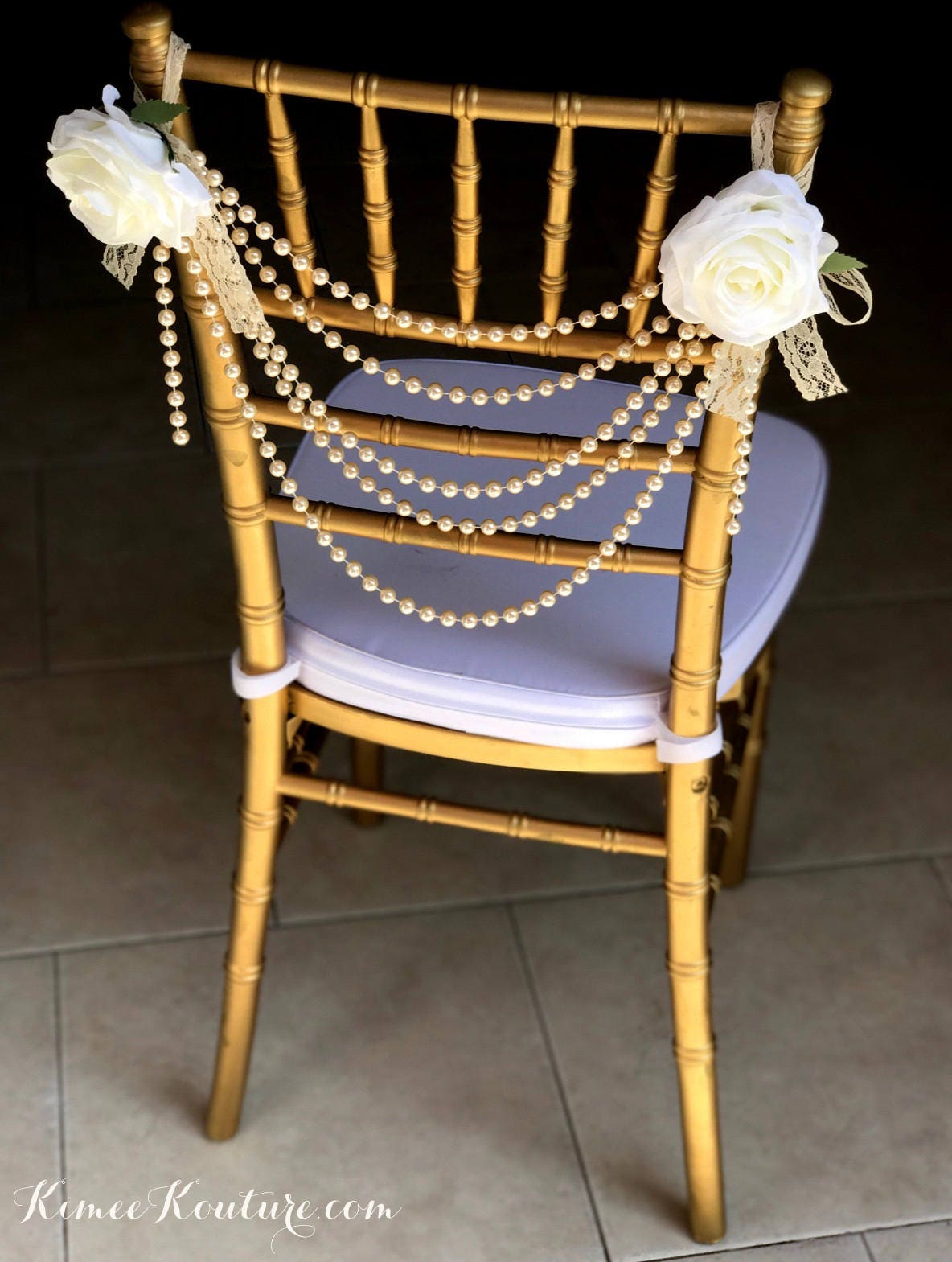 pearls for decorating wedding tables
