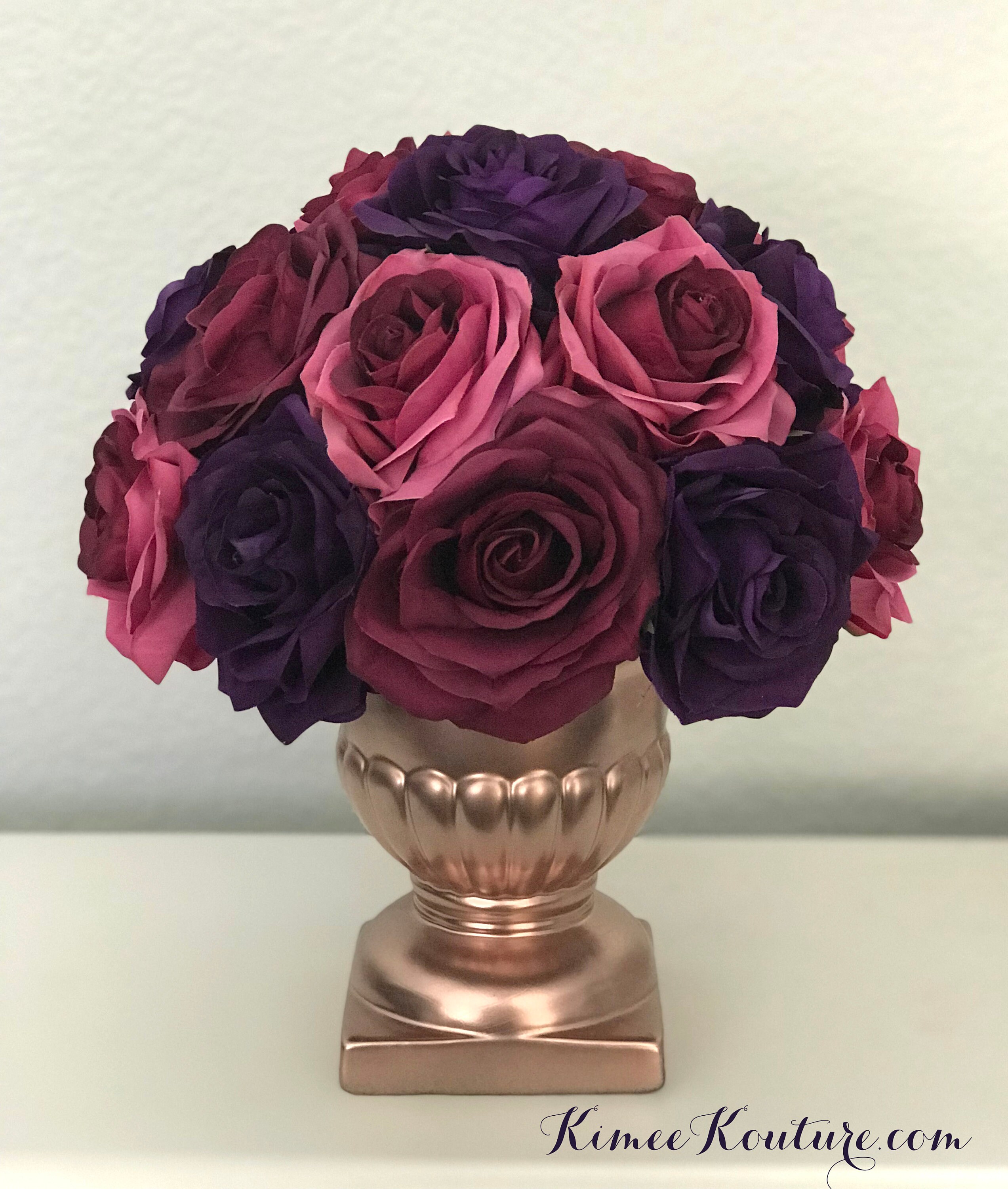 Sangria Wedding Centerpiece Purple Maroon And Mauve Floral Etsy Sangria Wedding Centerpiece Purple Maroon And Mauve Floral Etsy