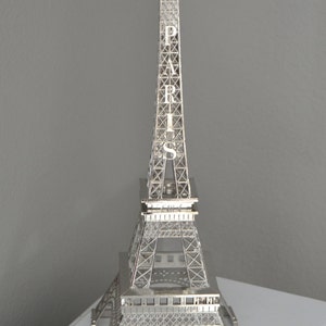 Eiffel Tower Centerpiece. Parisians Theme Decor. Paris Wedding Decor. French inspired centerpiece. Pick Your Color. image 2