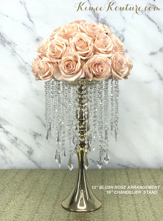 Hanging Crystal Centerpieces