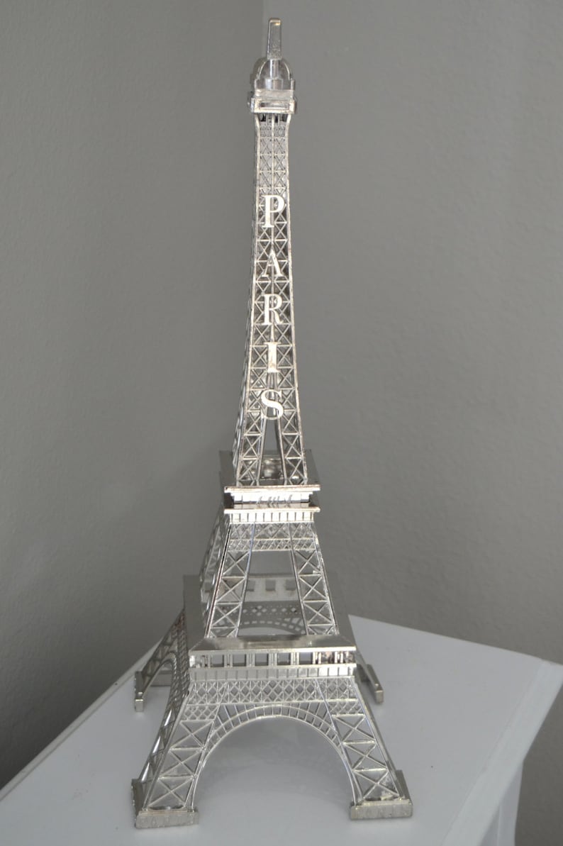 Eiffel Tower Centerpiece. Parisians Theme Decor. Paris Wedding Decor. French inspired centerpiece. Pick Your Color. image 4