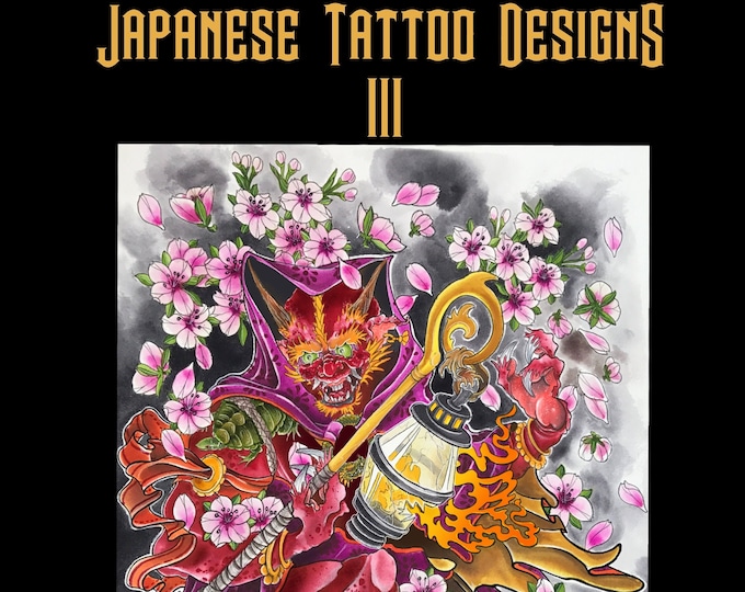 Japanese Tattoo Designs E-Book (Volume 3) Digital