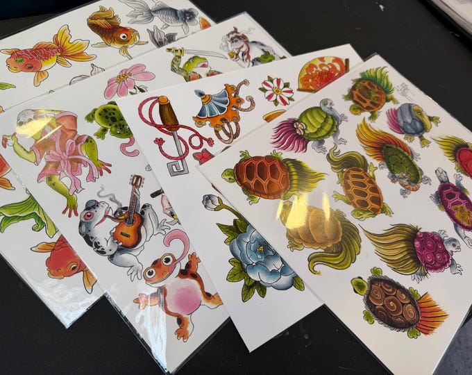 Flash Set 6- Tattoo Designs
